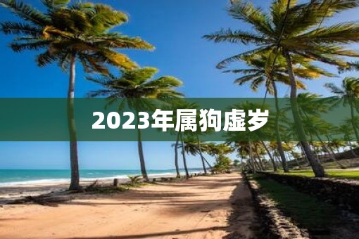 2023年属狗虚岁