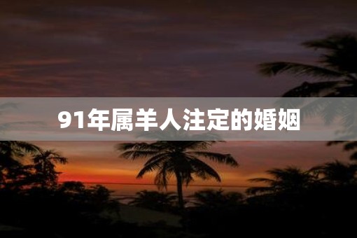 91年属羊人注定的婚姻