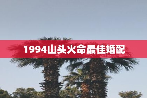 1994山头火命最佳婚配