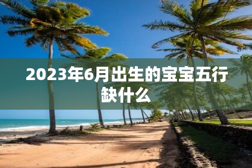 2023年6月出生的宝宝五行缺什么