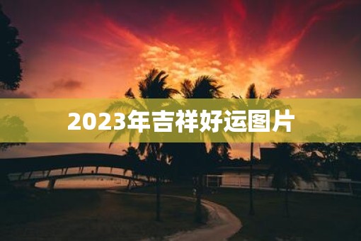 2023年吉祥好运图片