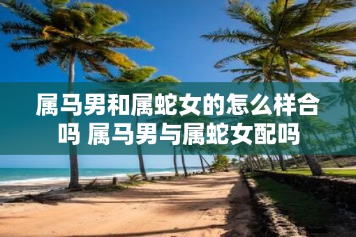 属马男和属蛇女的怎么样合吗 属马男与属蛇女配吗