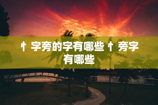 忄字旁的字有哪些 忄旁字有哪些