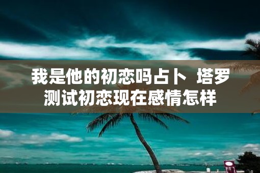 我是他的初恋吗占卜  塔罗测试初恋现在感情怎样