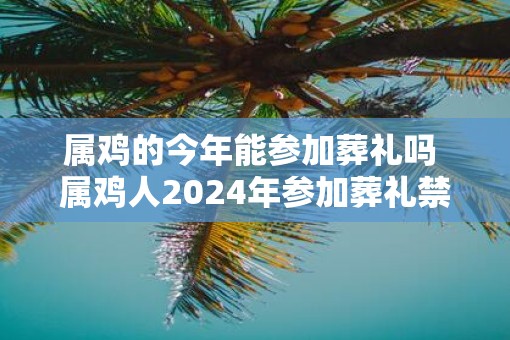 属鸡的今年能参加葬礼吗 属鸡人2025年参加葬礼禁忌