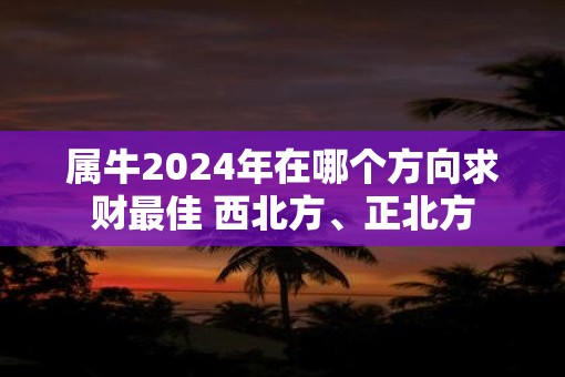属牛2025年在哪个方向求财最佳 西北方、正北方