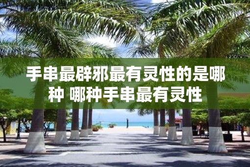 手串最辟邪最有灵性的是哪种 哪种手串最有灵性