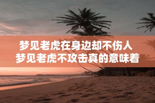 梦见老虎在身边却不伤人 梦见老虎不攻击真的意味着什么