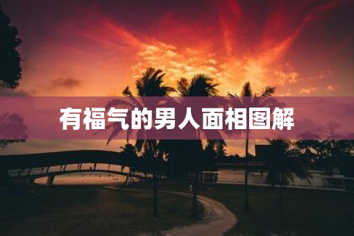 有福气的男人面相图解