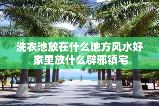 洗衣池放在什么地方风水好 家里放什么辟邪镇宅