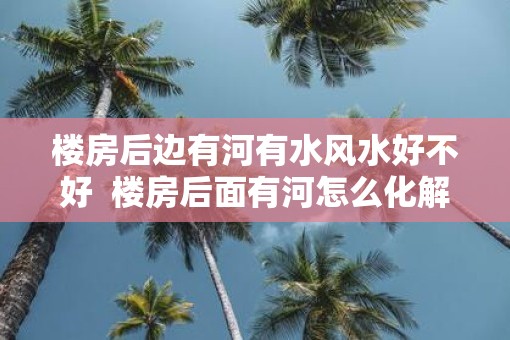 楼房后边有河有水风水好不好  楼房后面有河怎么化解