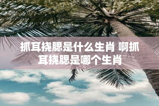 抓耳挠腮是什么生肖 啊抓耳挠腮是哪个生肖