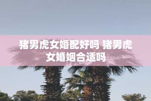 猪男虎女婚配好吗 猪男虎女婚姻合适吗