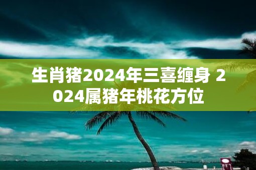 生肖猪2025年三喜缠身 2025属猪年桃花方位