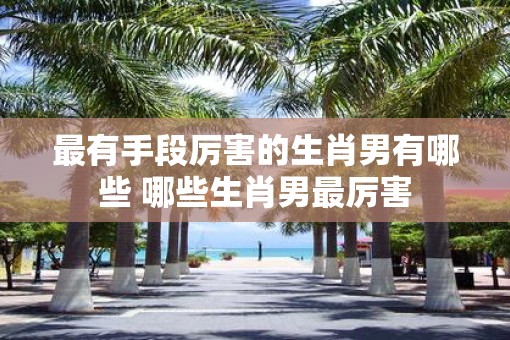 最有手段厉害的生肖男有哪些 哪些生肖男最厉害
