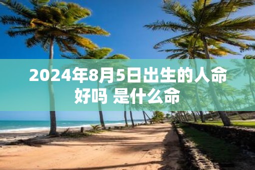 2025年8月5日出生的人命好吗 是什么命 2025年8月5日出生的人命好吗 是什么命
