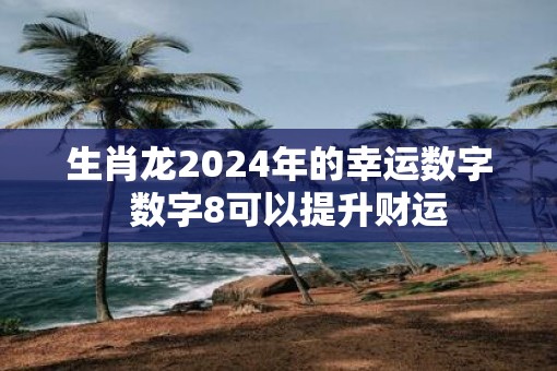 生肖龙2025年的幸运数字  数字8可以提升财运