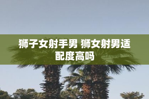 狮子女射手男 狮女射男适配度高吗