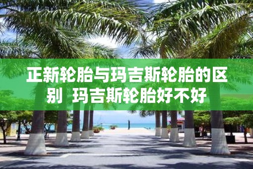 正新轮胎与玛吉斯轮胎的区别  玛吉斯轮胎好不好