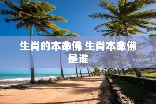 生肖的本命佛 生肖本命佛是谁