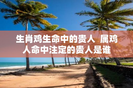 生肖鸡生命中的贵人  属鸡人命中注定的贵人是谁