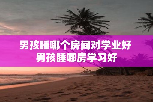 男孩睡哪个房间对学业好 男孩睡哪房学习好