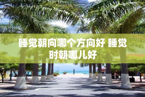 睡觉朝向哪个方向好 睡觉时朝哪儿好