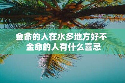金命的人在水多地方好不  金命的人有什么喜忌