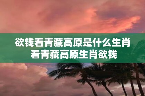 欲钱看青藏高原是什么生肖 看青藏高原生肖欲钱