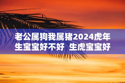 老公属狗我属猪2025虎年生宝宝好不好  生虎宝宝好吗