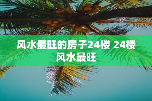 风水最旺的房子24楼 24楼风水最旺