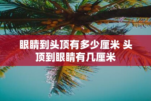 眼睛到头顶有多少厘米 头顶到眼睛有几厘米