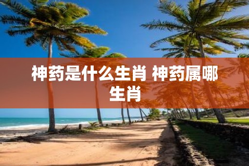 神药是什么生肖 神药属哪生肖