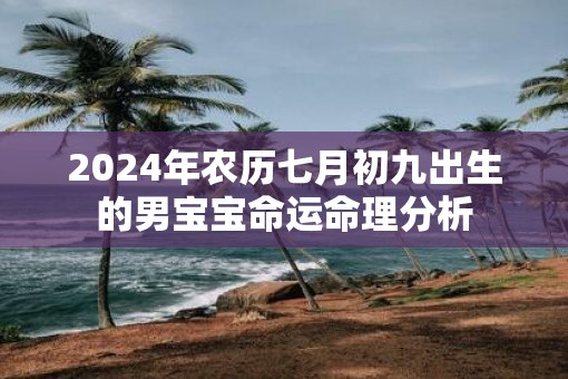 2025年农历七月初九出生的男宝宝命运命理分析