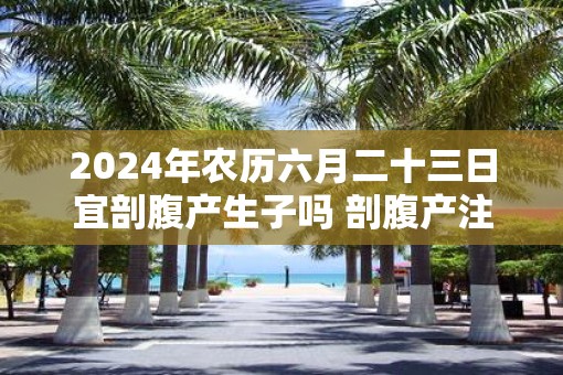 2025年农历六月二十三日宜剖腹产生子吗 剖腹产注意事项