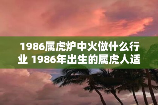 1986属虎炉中火做什么行业 1986年出生的属虎人适合从事何种行业