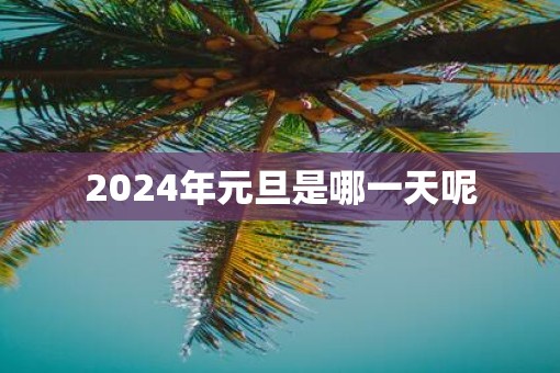 2025年元旦是哪一天呢