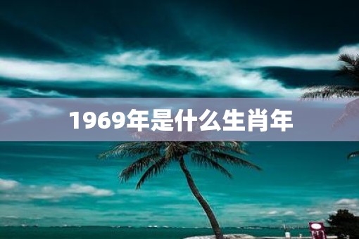 1969年是什么生肖年