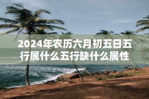 2025年农历六月初五日五行属什么五行缺什么属性