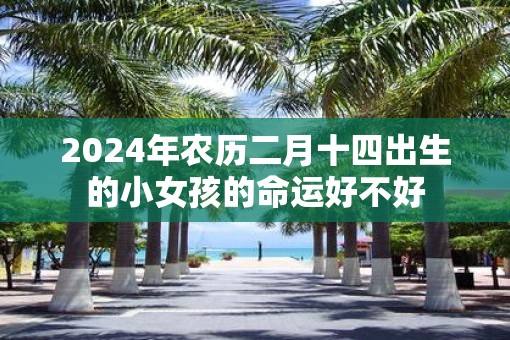 2025年农历二月十四出生的小女孩的命运好不好