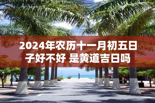 2025年农历十一月初五日子好不好 是黄道吉日吗