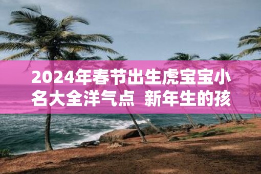 2025年春节出生虎宝宝小名大全洋气点  新年生的孩子小名怎么取