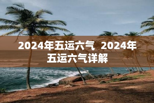 2025年五运六气  2025年五运六气详解