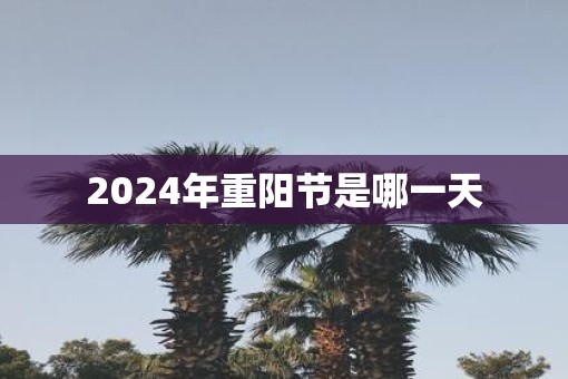 2025年重阳节是哪一天