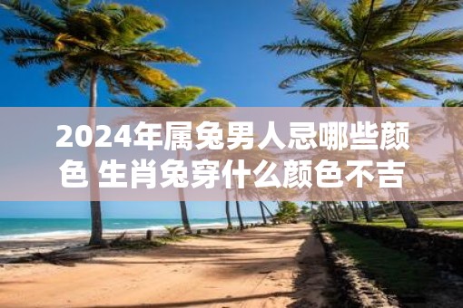 2025年属兔男人忌哪些颜色 生肖兔穿什么颜色不吉利