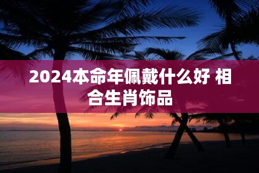2025本命年佩戴什么好 相合生肖饰品