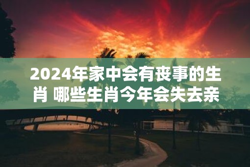 2025年家中会有丧事的生肖 哪些生肖今年会失去亲人