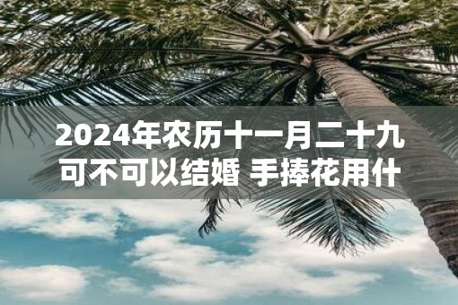2025年农历十一月二十九可不可以结婚 手捧花用什么花好