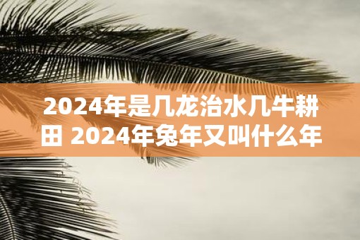 2025年是几龙治水几牛耕田 2025年蛇年又叫什么年