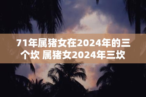 71年属猪女在2025年的三个坎 属猪女2025年三坎